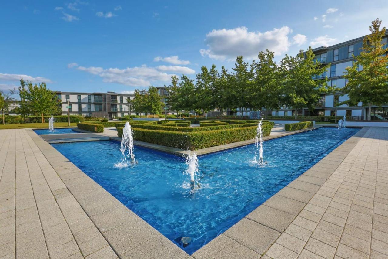 Istay At Vizion - Fully Equipped Modern Serviced With Balconies, Self Check-in, Superfast Broadband & Netflix, Free Underground Parking, 24h Security, Rooftop Gardens, Located In Mk