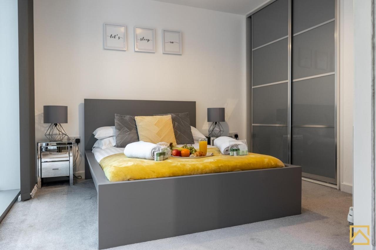 Modern 1 Bed In Mk, Free Parking, Smart Tv, Manhattan House By Valore Services Apartment *