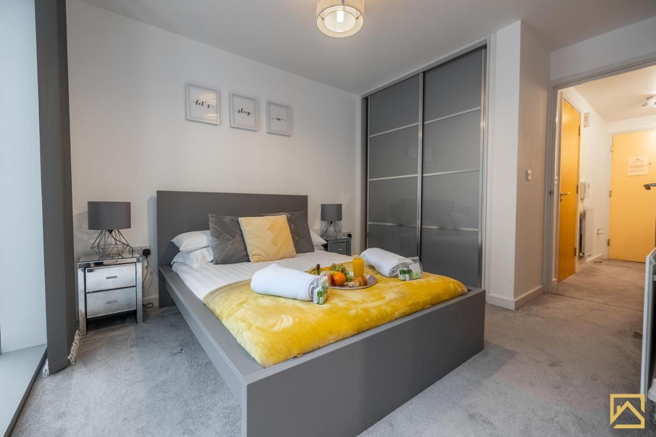 Modern 1 Bed In Mk, Free Parking, Smart Tv, Manhattan House By Valore Services Apartment *