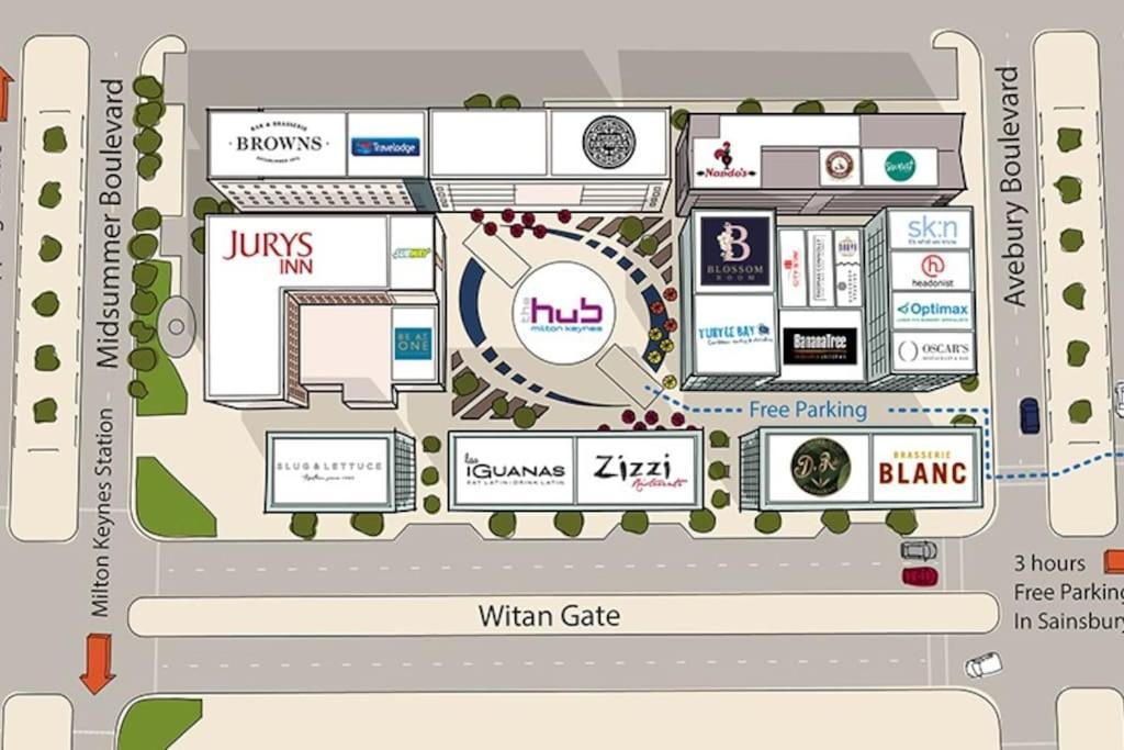 Apartment The Diamond At Mk Centre Milton Keynes