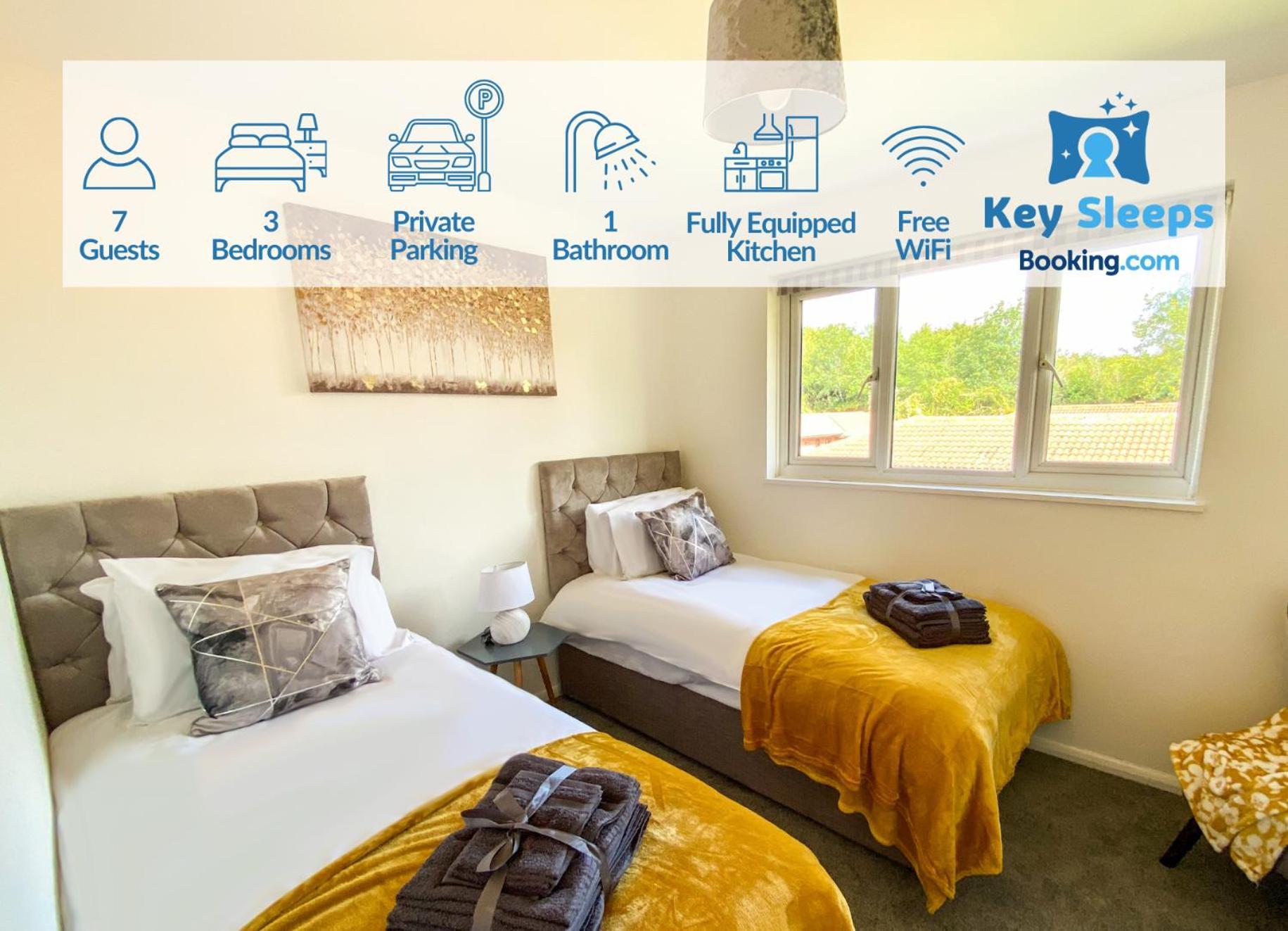 Holiday home Contractor House - Free Parking - Garden - Cmk Milton Keynes
