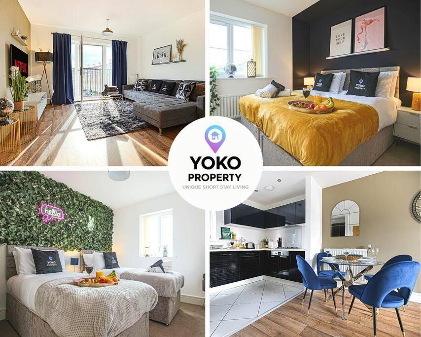 Stylish With Self-check-in, Juliet Balcony, Fast Wifi, Smart Tvs And Free Parking By Yoko Apartment
