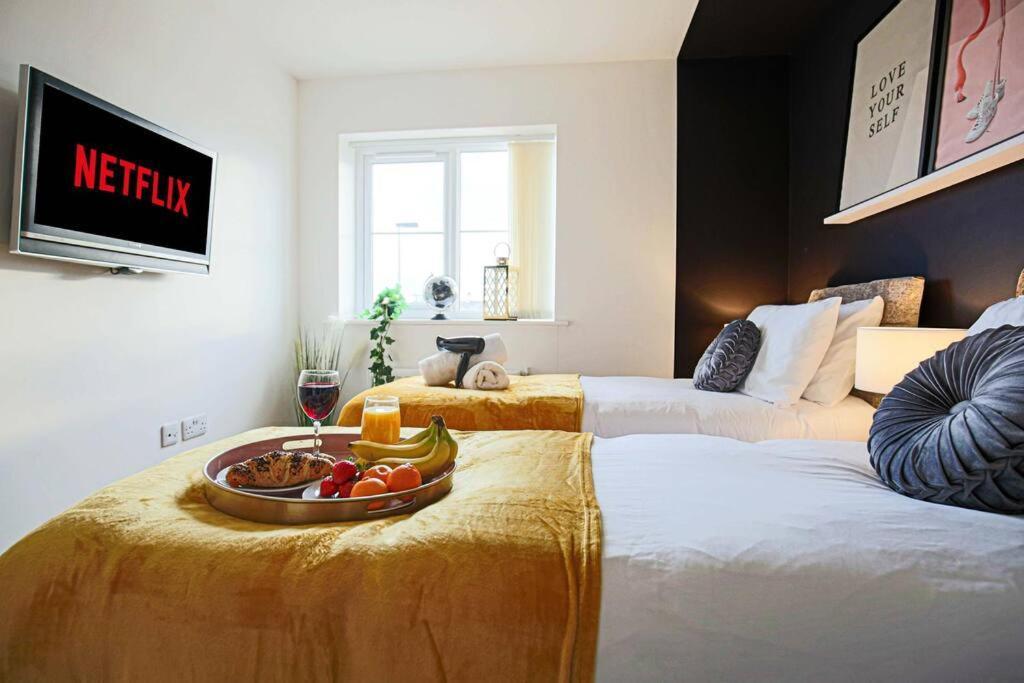 Apartment Stylish With Self-check-in, Juliet Balcony, Fast Wifi, Smart Tvs And Free Parking By Yoko *