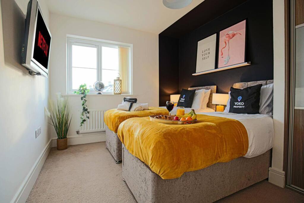 Stylish With Self-check-in, Juliet Balcony, Fast Wifi, Smart Tvs And Free Parking By Yoko