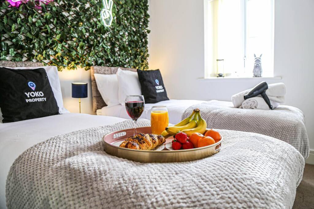 Stylish With Self-check-in, Juliet Balcony, Fast Wifi, Smart Tvs And Free Parking By Yoko * Milton Keynes