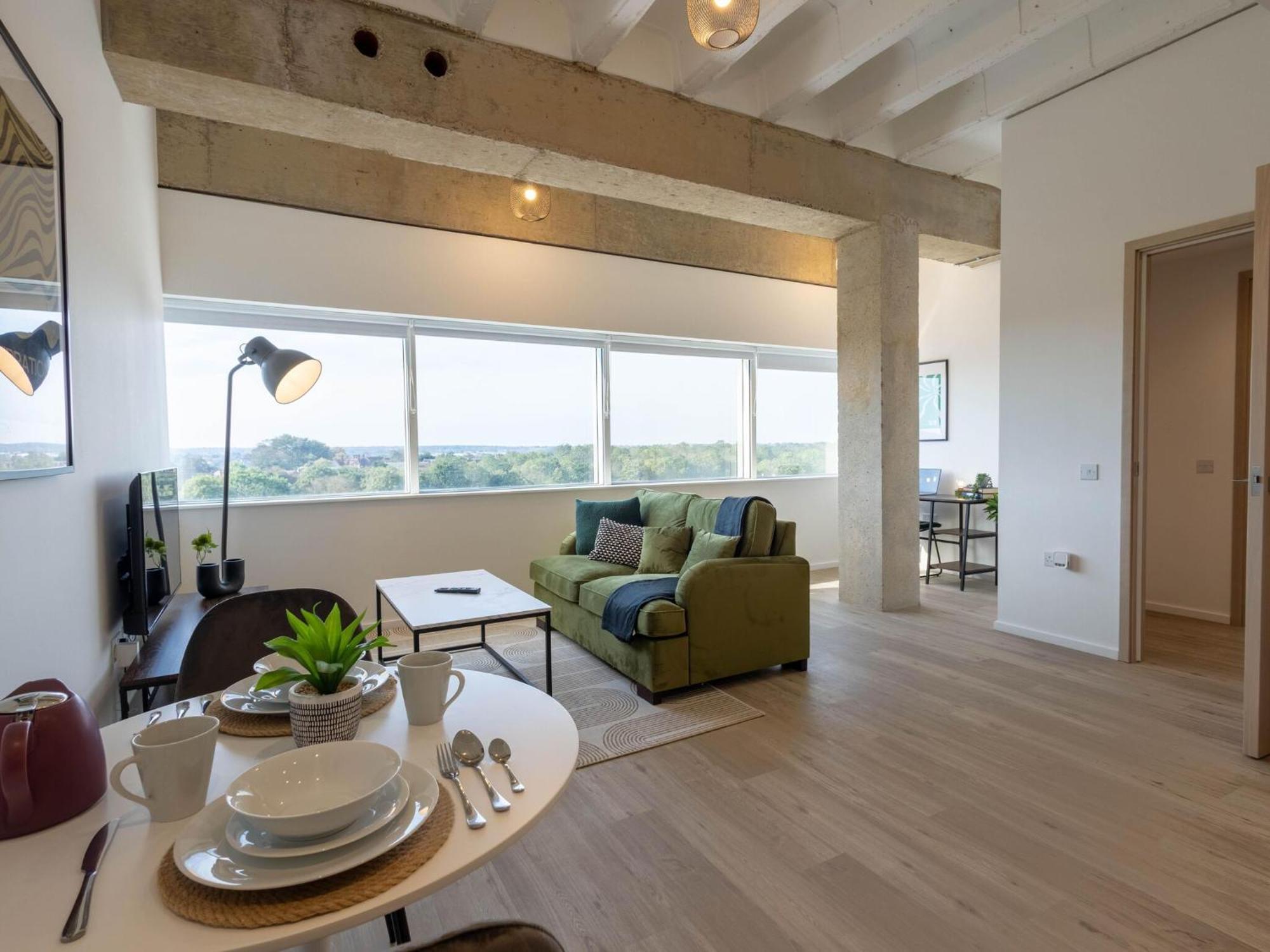 Apartment Stunning View In Location Free Parking