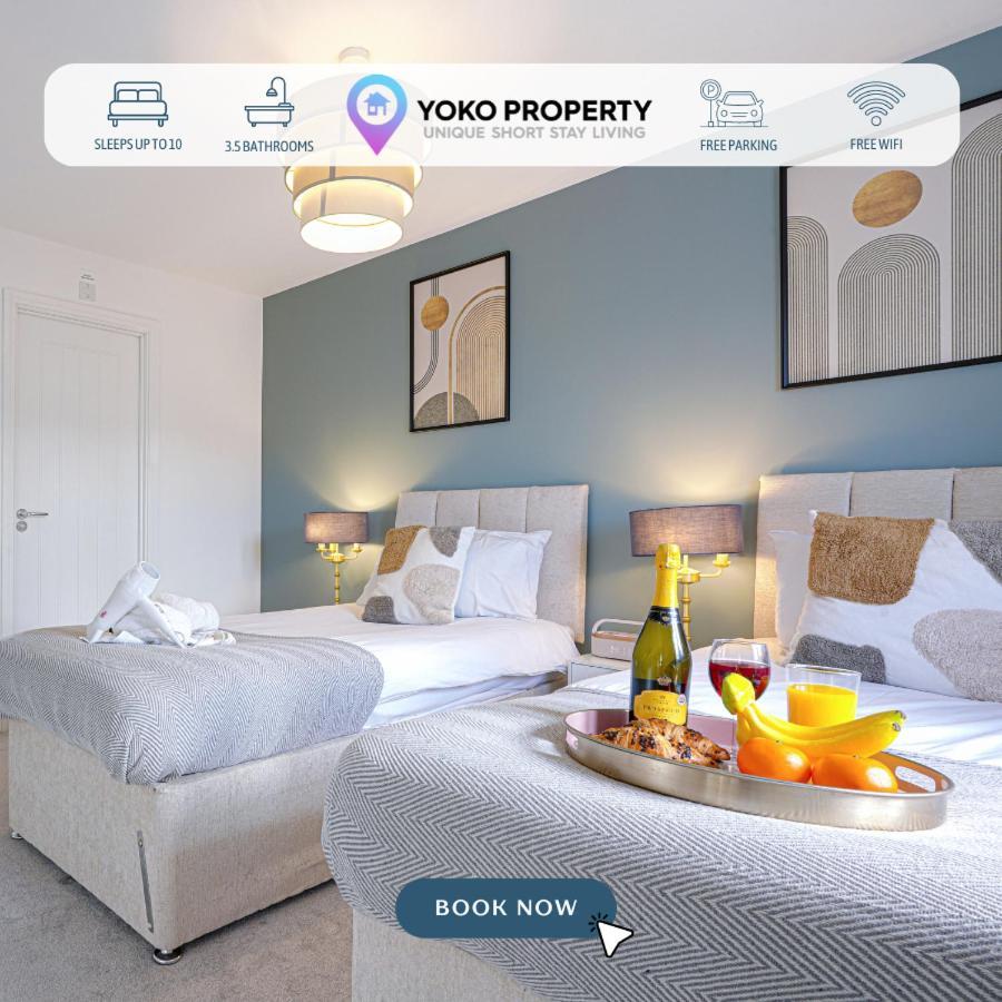 Glebe House - 5 Bedroom 3 Bathroom - Sleeps 10 - Driveway Parking, Fast Wifi, Smarttvs With Skytv, Xbox And Netflix By Yoko *
