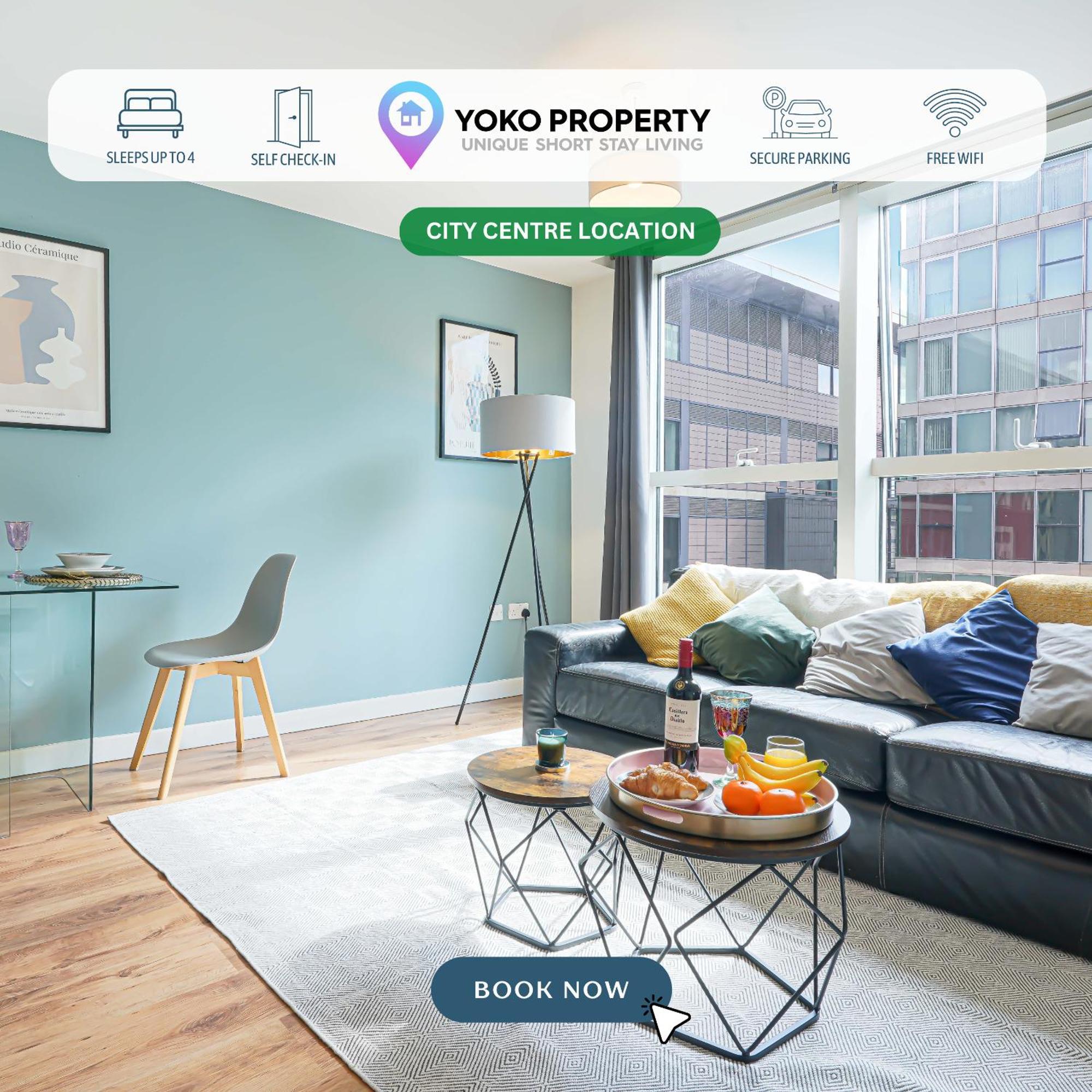 Centre With Free Parking, Super-fast Wifi And Smart Tv With Netflix By Yoko Apartment *