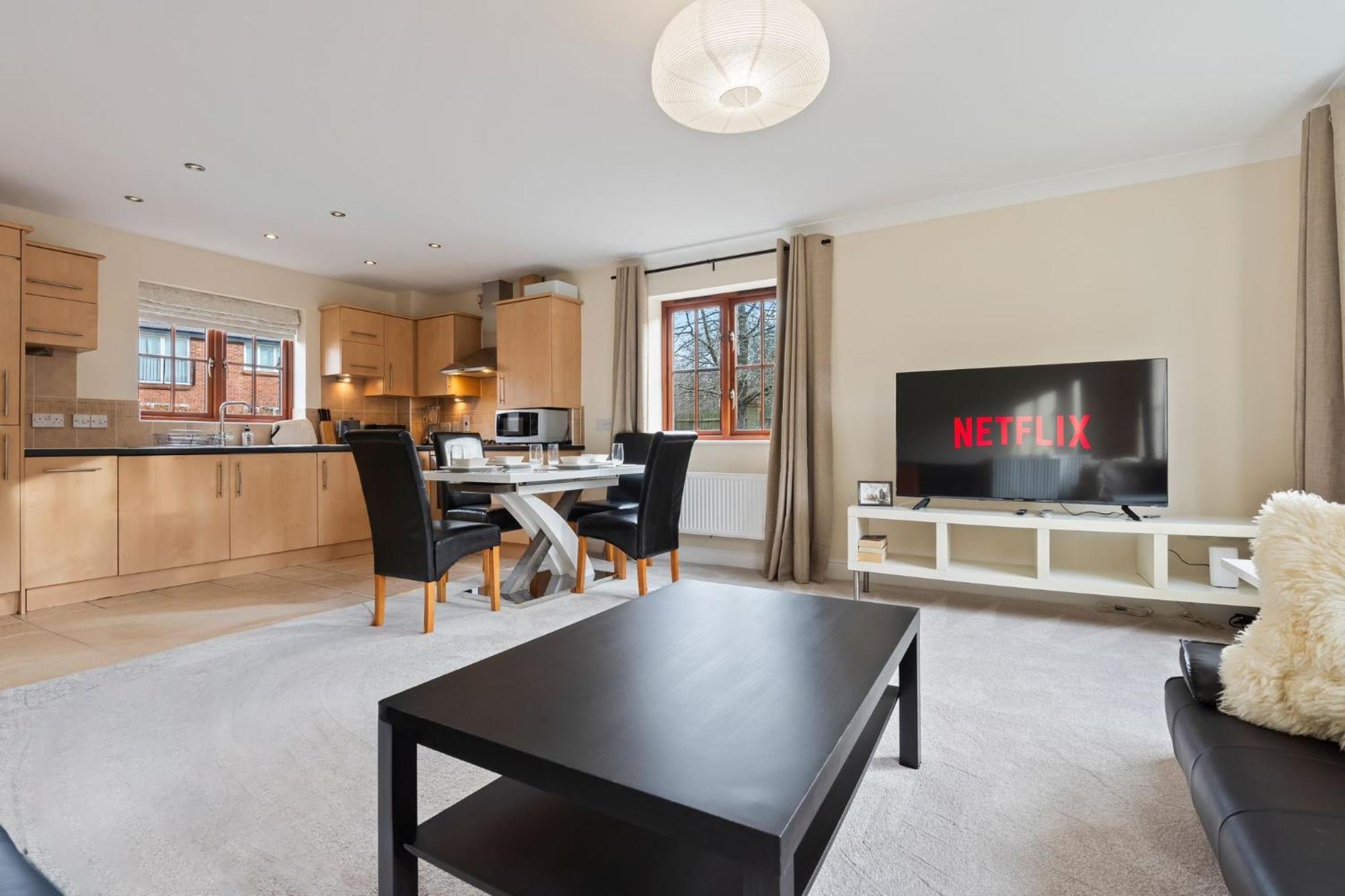 Apartment Cozy 2bed Flat With Free Parking Near Willen In