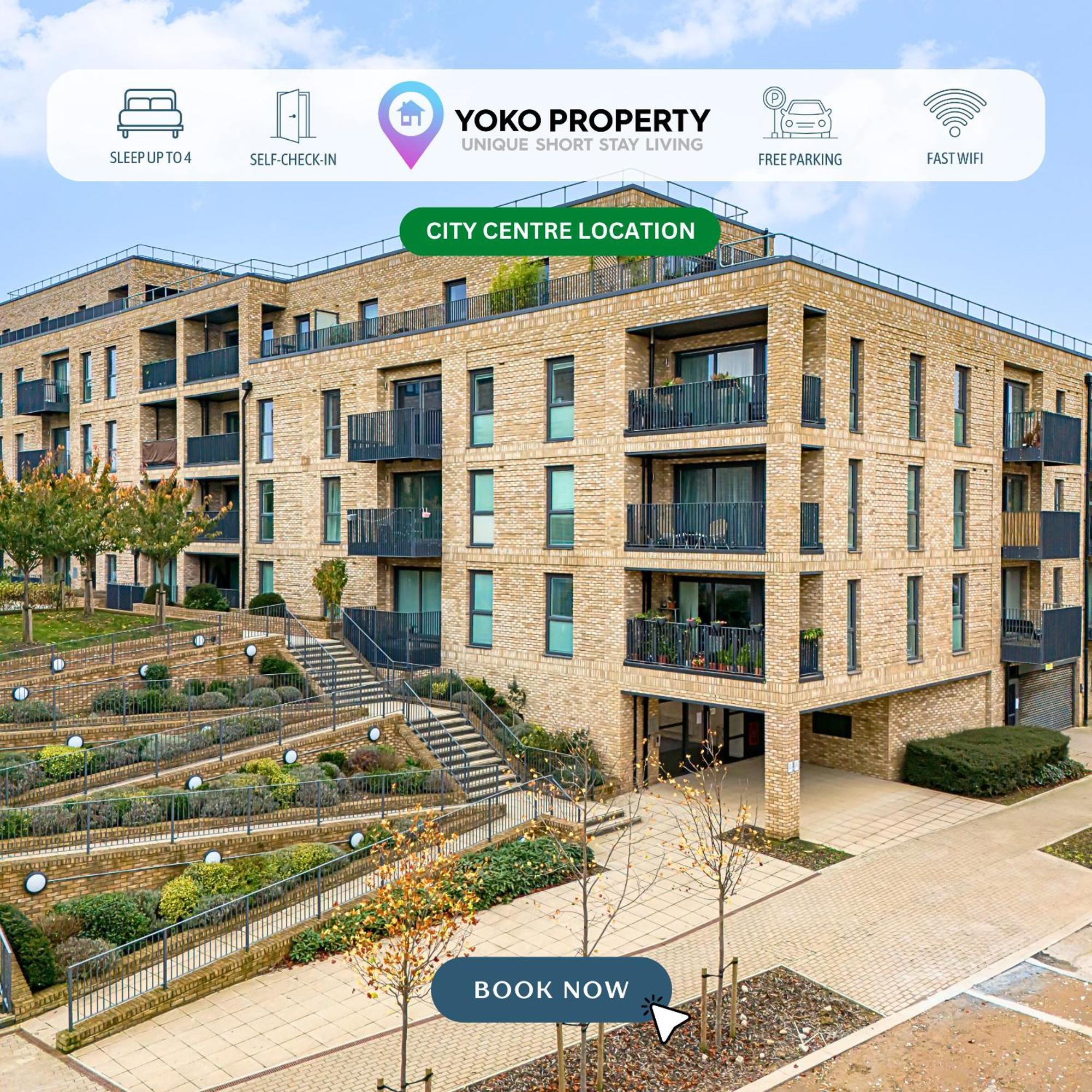 Penthouse Oasis: Centre Retreat With Balcony And Entertainment * Milton Keynes