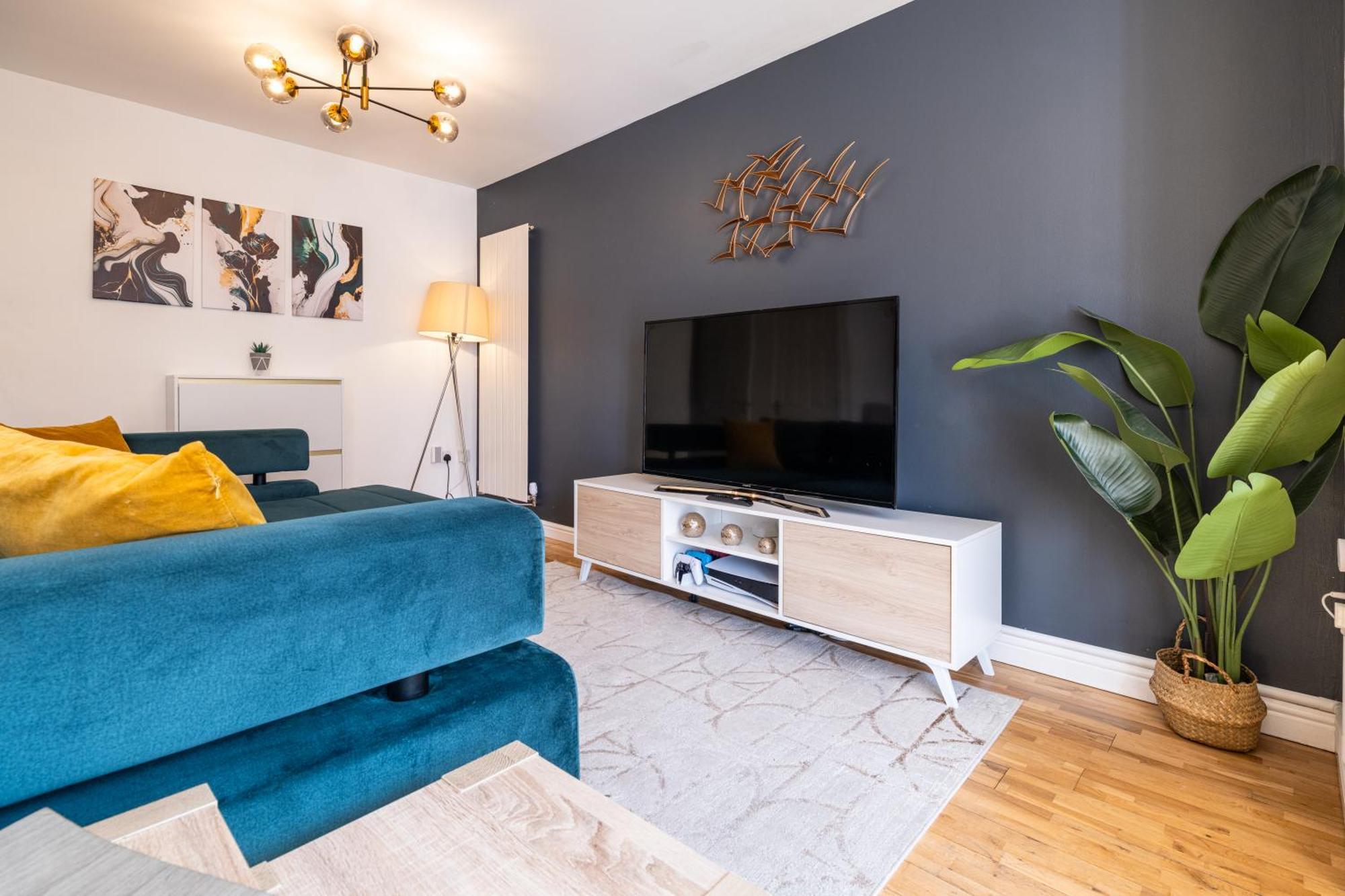 Brightleap Apartments: Modern Home-away With Entertainment & Amenities Apartamento Milton Keynes