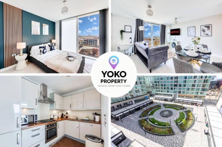 Stunning Apartment - City Centre - Secure Parking, Self-Check-In, Fast Wifi And Smart Tvs By Yoko Property * Milton Keynes