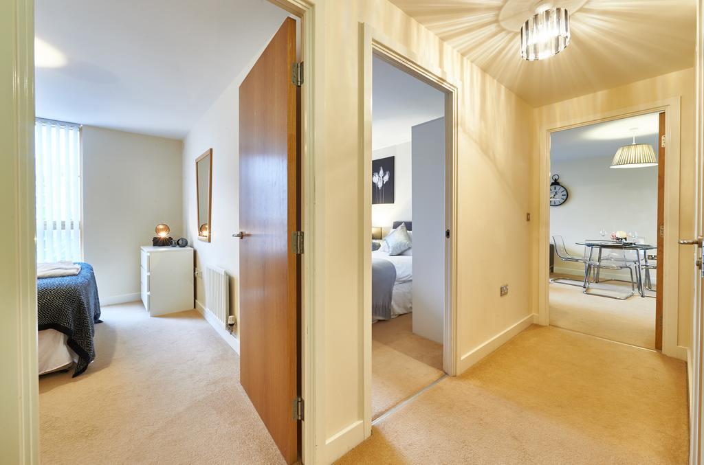 Apartamento Shortstaymk Vizion Apartments, With Free Superfast Wi-Fi, Parking, Sky Sports And Movies Milton Keynes