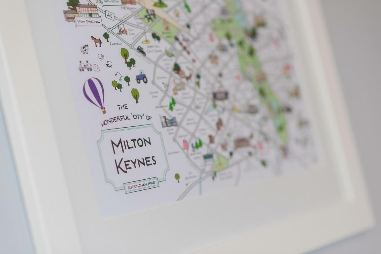 Istay At Vizion - Fully Equipped Modern Serviced With Balconies, Self Check-in, Superfast Broadband & Netflix, Free Underground Parking, 24h Security, Rooftop Gardens, Located In Mk Apartment Milton Keynes
