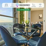Penthouse Hub Apartment - Central Mk - Juliet Balcony, Free Parking, Fast Wi-Fi And Smart Tv With Netflix By Yoko Property