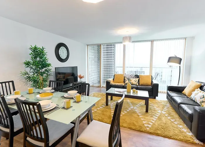 Shortstaymk Vizion Apartments, With Free Superfast Wi-Fi, Parking, Sky Sports And Movies