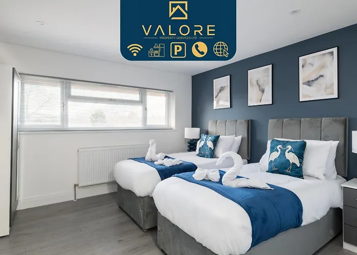 4Bed Perfect For Contractors & Long Stays By Valore Property Services