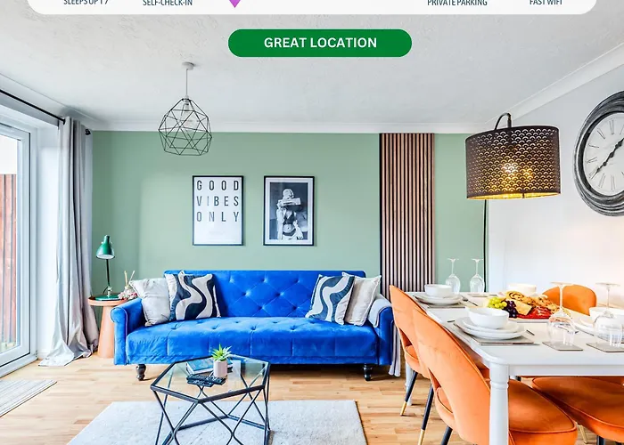 Tattenhoe House With Free Parking, Fast Wifi, Garden And Smart Tv By Yoko Property