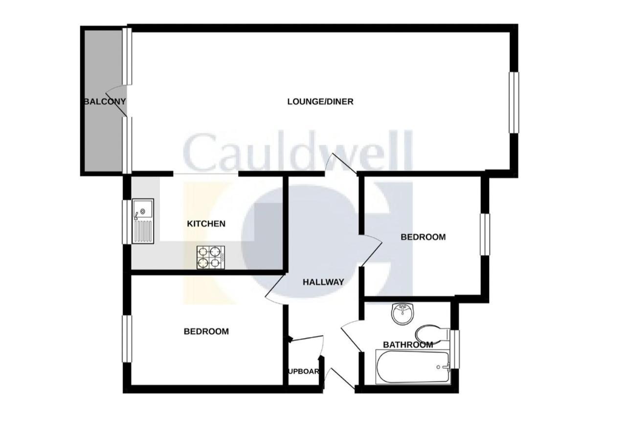 Bright, Fresh, Spacious And Modern - Free Parking Apartment Milton Keynes