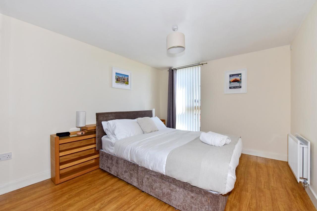 The Vizion Serviced From Pincott - Free Parking, Private Balcony, And Wifi * Milton Keynes