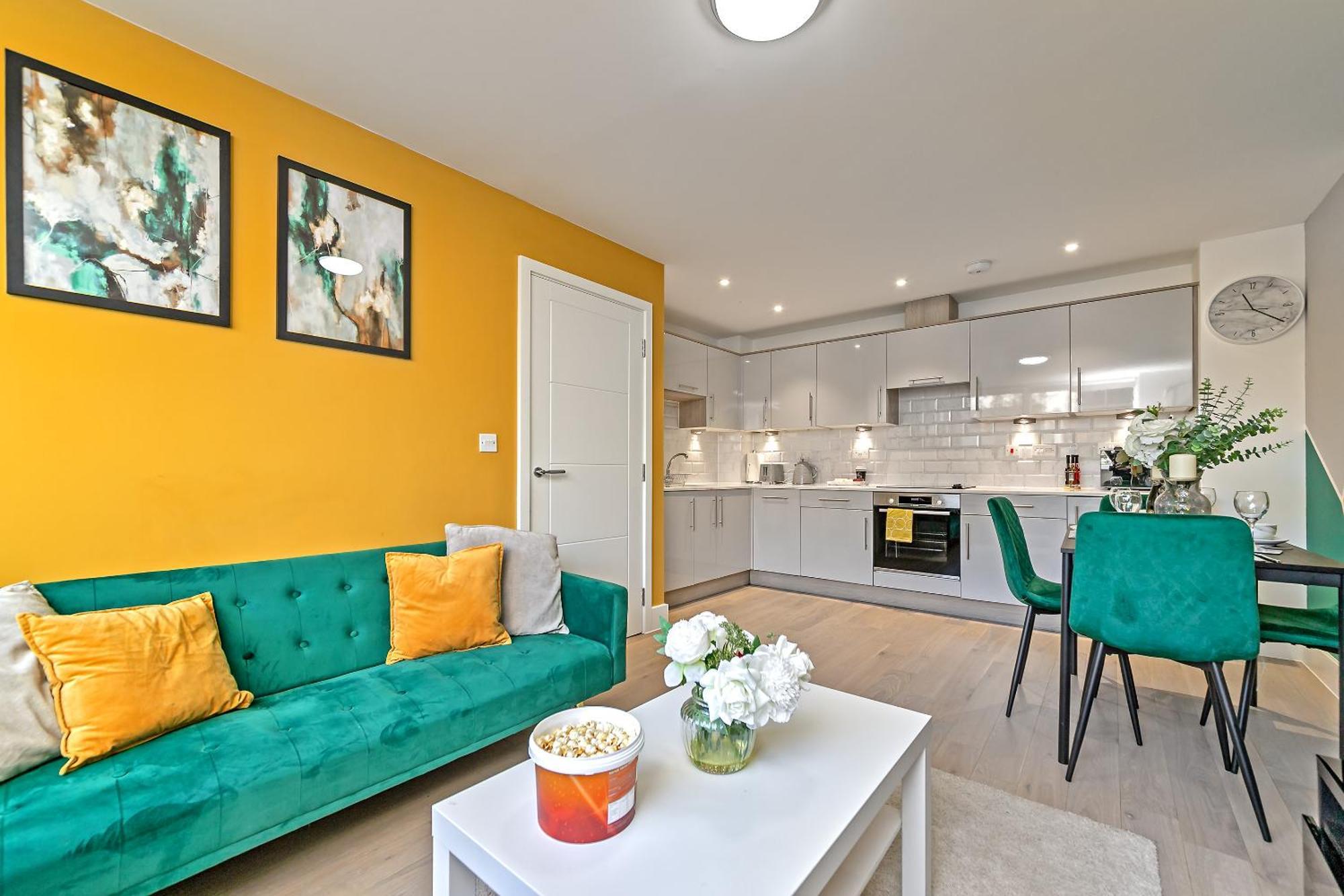 Apartment Luxurious Mk City Apartment- Walk To Train Station, Smart Tv With Netflix, Disney Plus & Prime! *