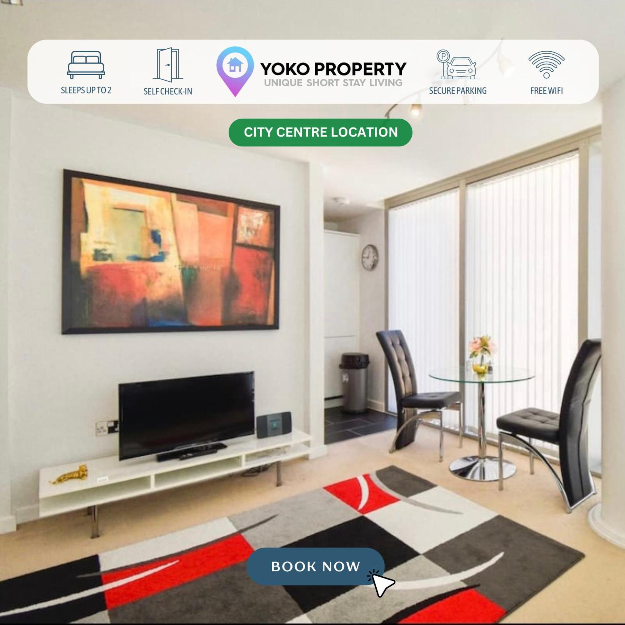 Hub With Balcony, Fast Wifi, Smart Tv And Free Parking Apartment Milton Keynes