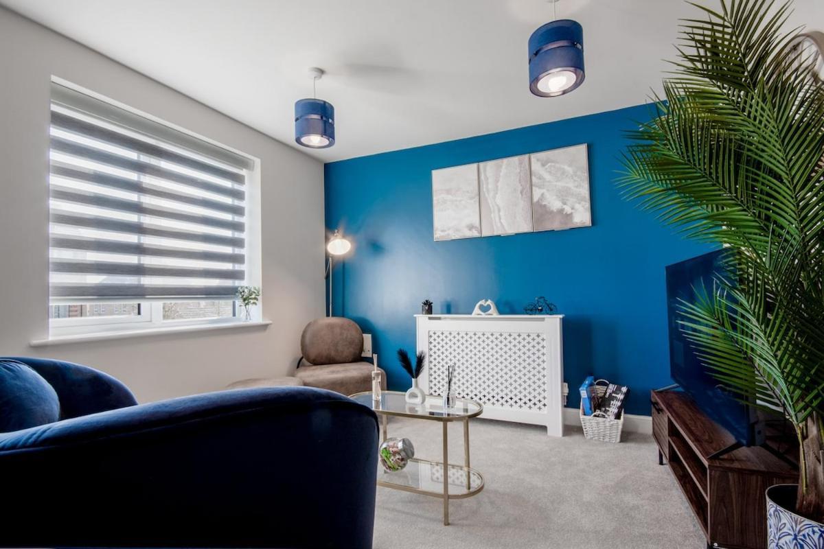 Apartment Cozy 2 Bed In Free Parking & Wifi Milton Keynes